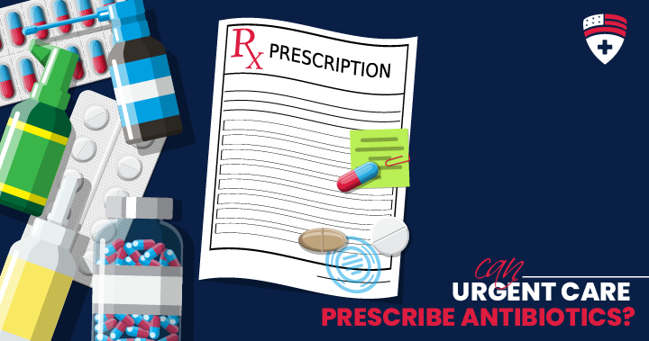 urgent care prescribe antibiotics